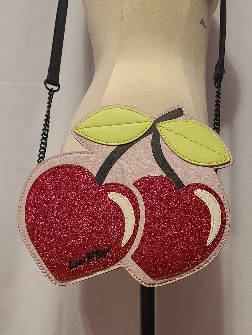 Betsey Johnson Cherry Crossbody Purse